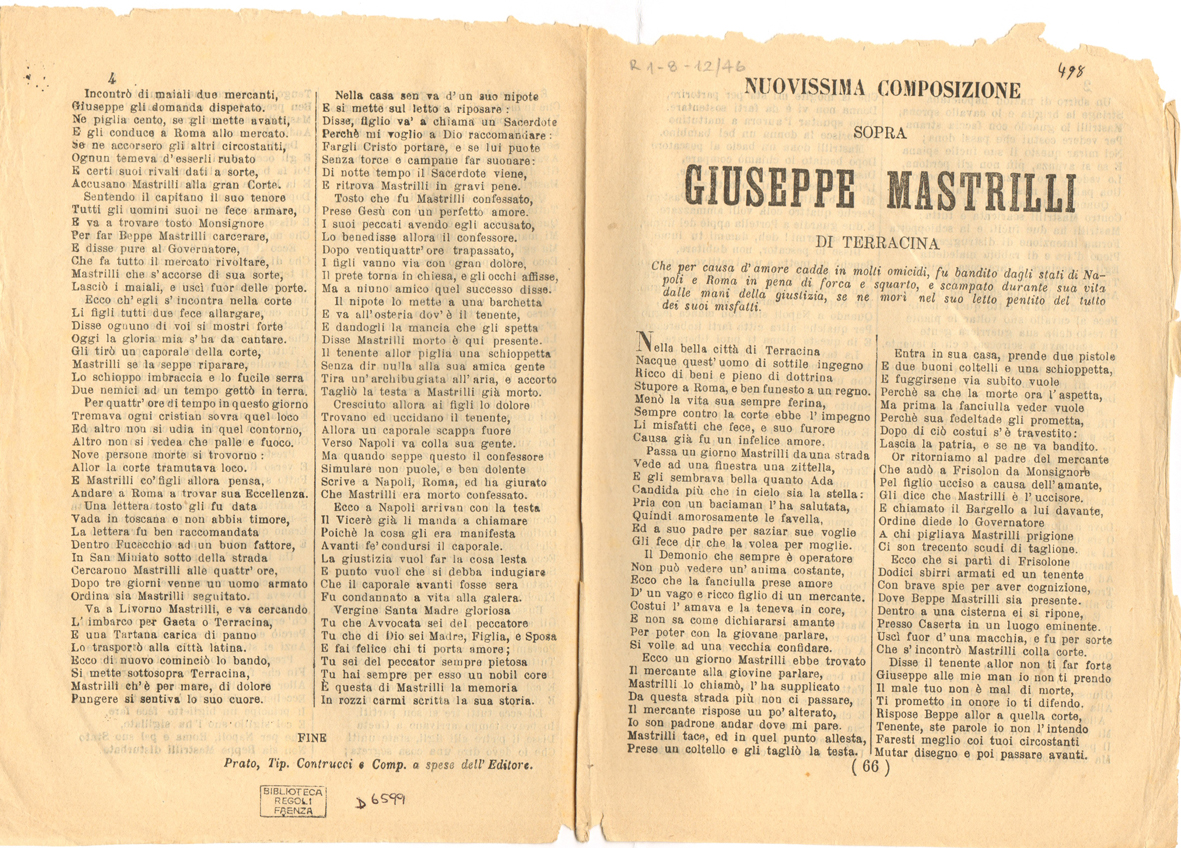 Giuseppe Mastrilli r inv.d6599